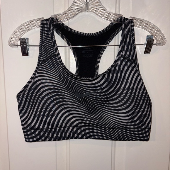 Nike Other - Nike Monochrome Swirl Sports Bra